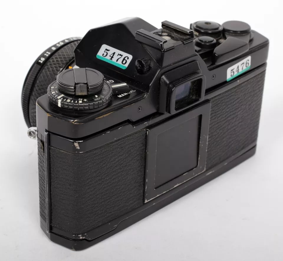 Olympus OM-4 35mm film SLR camera with 50mm F1.8 lens #5476